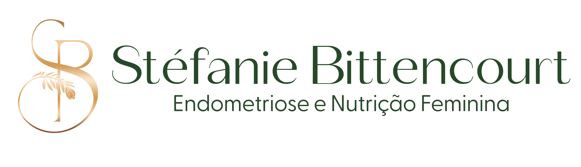 Logotipo Stéfanie Bittencourt Nutrição